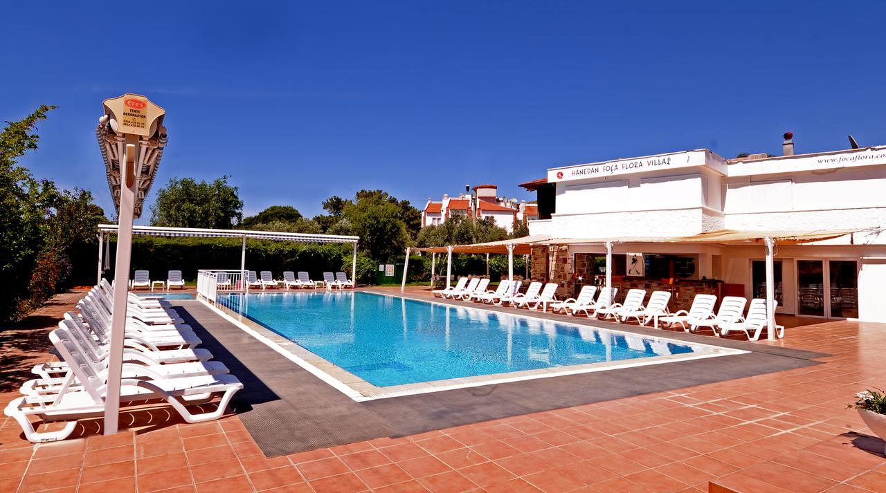 Hanedan Flora Apart Hotel Foça Dış mekan fotoğraf